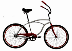 26"men beach cruiser bicycle